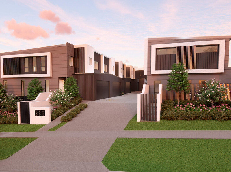 DA Applied 9 Townhouse Site in the Heart of South Toowoomba