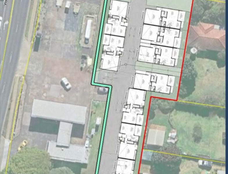 DA Applied 9 Townhouse Site in the Heart of South Toowoomba